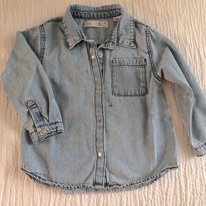 Toddler girls Denim Shirt